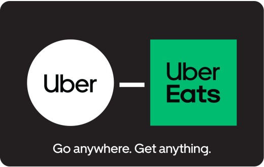 Uber Digital Gift Card
