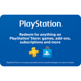Playstation Store eGift card Digital gift card