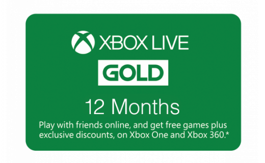 XBOX Live 12 Months